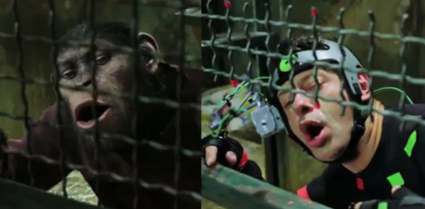 Andy Serkis as the ape!