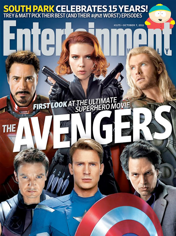 The Avengers EW Cover